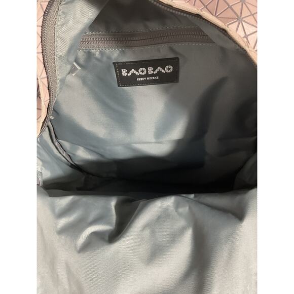 Bao Bao Issey Pink Miyake One-Tone Backpack - Picture 4 of 6